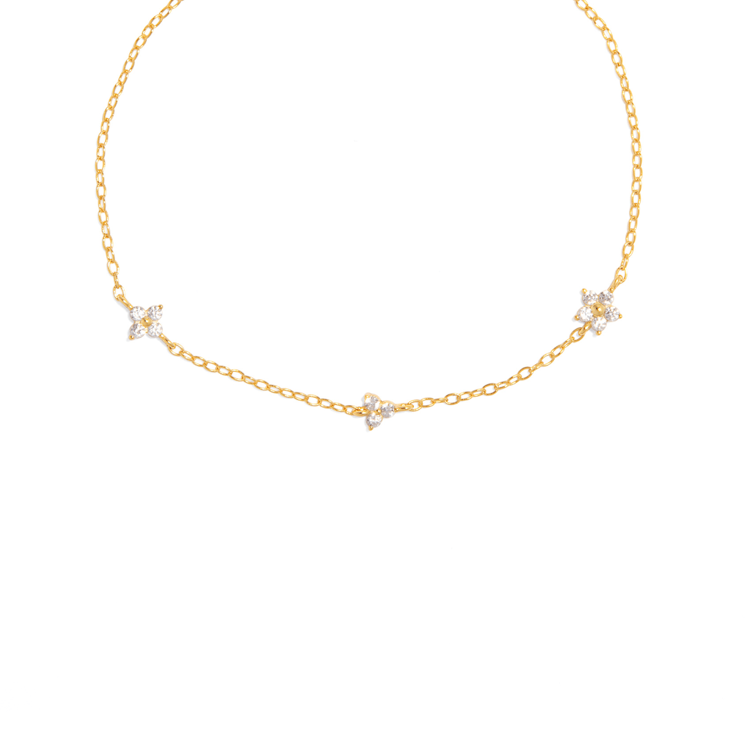 GOLDEN SPARK BLOOM BRACELET - PULSERAS - Malandra Jewelry - ERP134 - 60603131367C