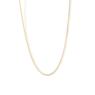 GOLDEN TWIST CHAIN 40 CM - COLLARES - Malandra Jewelry - TC1918