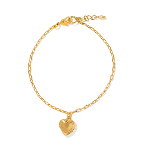Golden Vintage Locket Bracelet - PULSERAS - Malandra Jewelry - TP2660