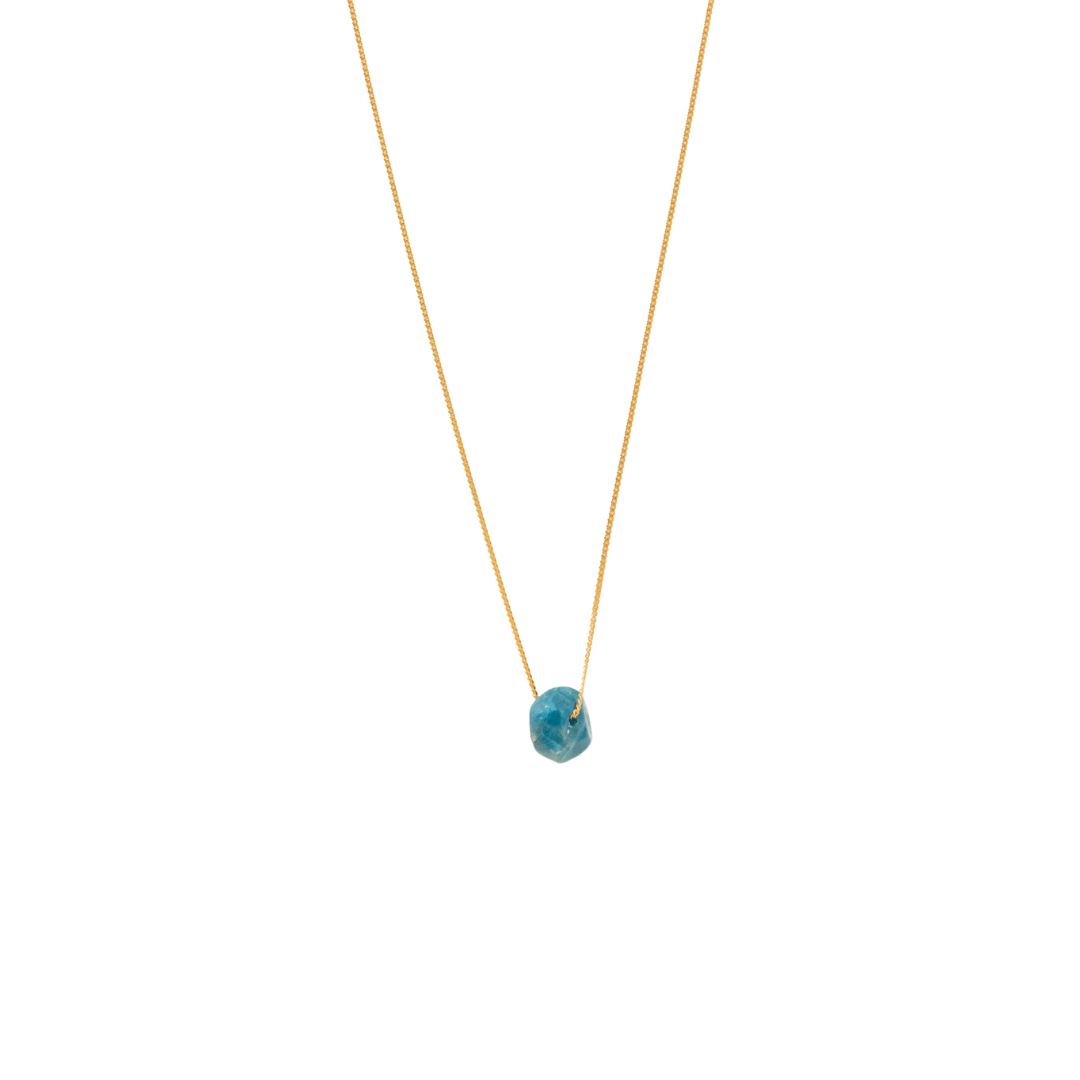 GRATITUDE APATITE NECKLACE - COLLARES - Malandra Jewelry - TC2167
