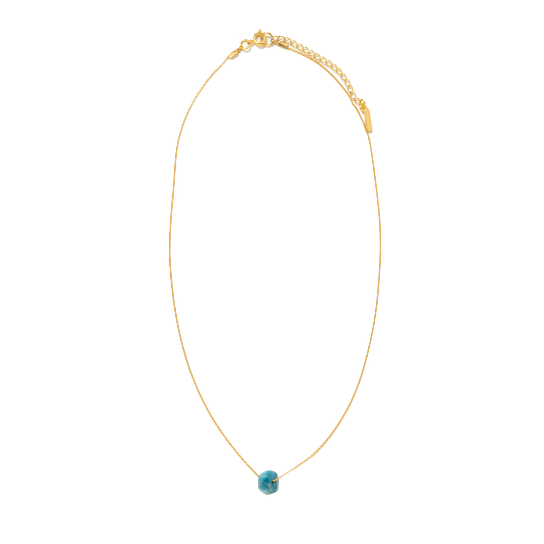 GRATITUDE APATITE NECKLACE - COLLARES - Malandra Jewelry - TC2167