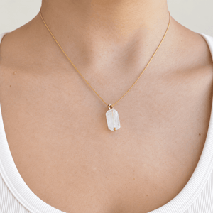 Gratitude Citrine Necklace - COLLARES - Malandra Jewelry - TC2635