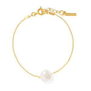 Gratitude Muse Pearl Bracelet - PULSERAS - Malandra Jewelry - TP2636