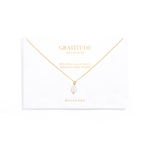 GRATITUDE NECKLACE - COLLARES - Malandra Jewelry - TC308