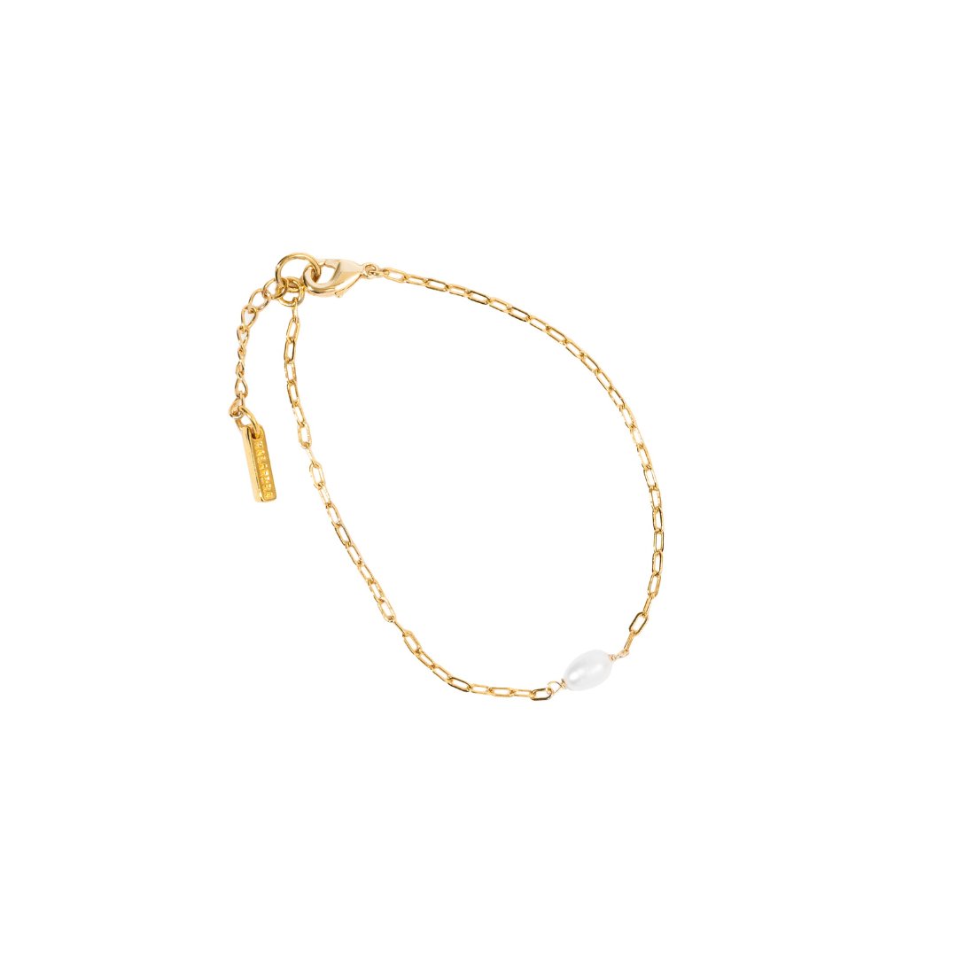 GRATITUDE PEARL BRACELET - PULSERAS - Malandra Jewelry - TP1801