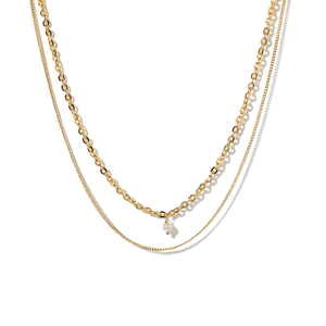 GRATITUDE PEARL GLOW NECKLACE - COLLARES - Malandra Jewelry - TC1857
