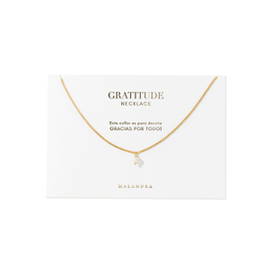 GRATITUDE PEARL LUXE NECKLACE - COLLARES - Malandra Jewelry - TC1858