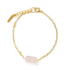 Gratitude Sweet Quartz Bracelet - PULSERAS - Malandra Jewelry - TP2639