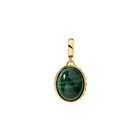 GREEN GEM CHARM - DIJES - Malandra Jewelry - EYHD18 - HP04