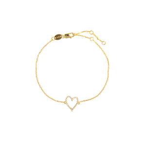 HEART LINE SERENA BRACELET - PULSERAS - Malandra Jewelry - EAWP84 - MMB124