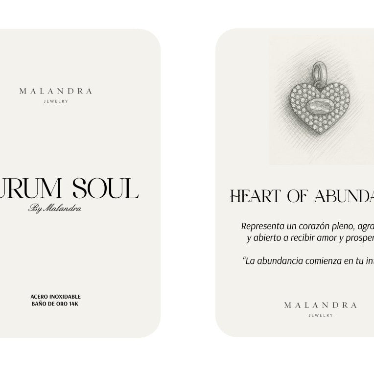 HEART OF ABUNDANCE - DIJES - Malandra Jewelry - EYHD64-MODEL 7 BIG CHARM