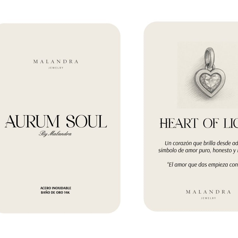 HEART OF LIGHT - DIJES - Malandra Jewelry - EYHD73-MODEL 16 SMALL CHARM