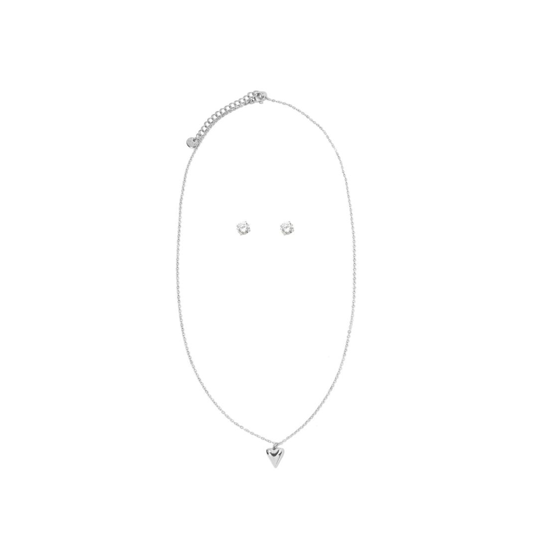 HEARTBEAM SILVER GIFT SET - SET - Malandra Jewelry - SET143 - ZWA23.P ZXC8.P