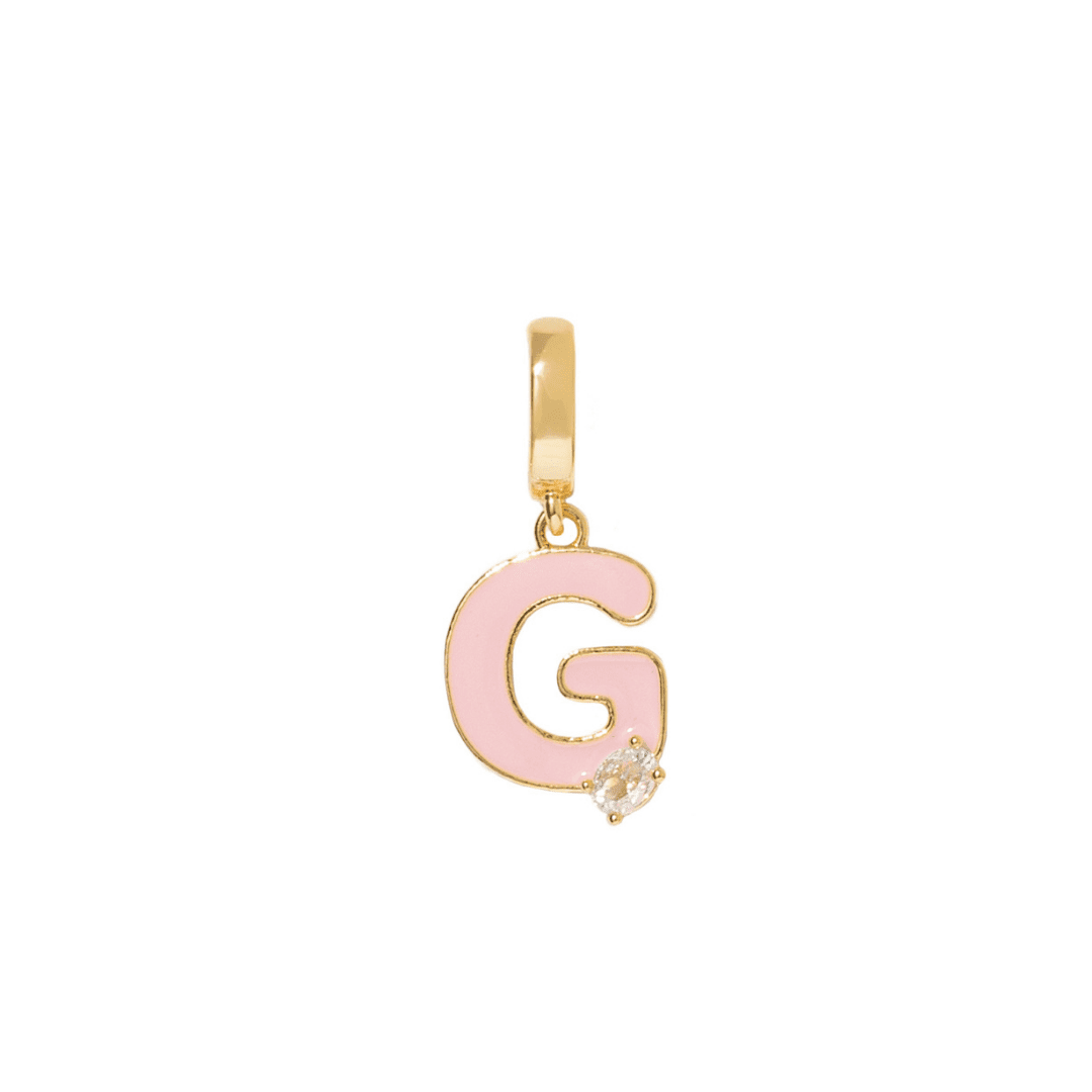 INITIAL CHARM - DIJES - Malandra Jewelry - EYHD122.G
