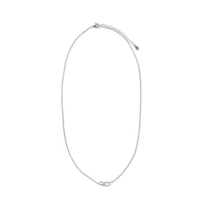 INTERLOCK SPARK NECKLACE - COLLARES - Malandra Jewelry - FBC520-1ECL0107-1PP-4