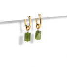 JADE AURA EARRINGS - ARETES - Malandra Jewelry - TA1628