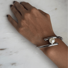 LA MAR SILVER CUFF - PULSERAS - Malandra Jewelry - EVFP9.P - BAT0216G