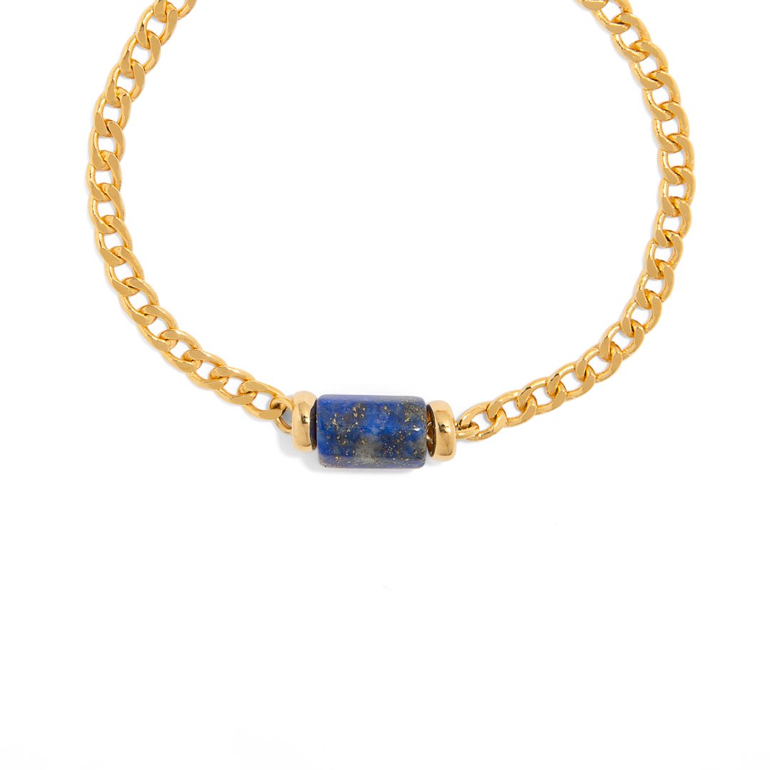 LAPISLAZULI AURA BRACELET - PULSERAS - Malandra Jewelry - TP1614
