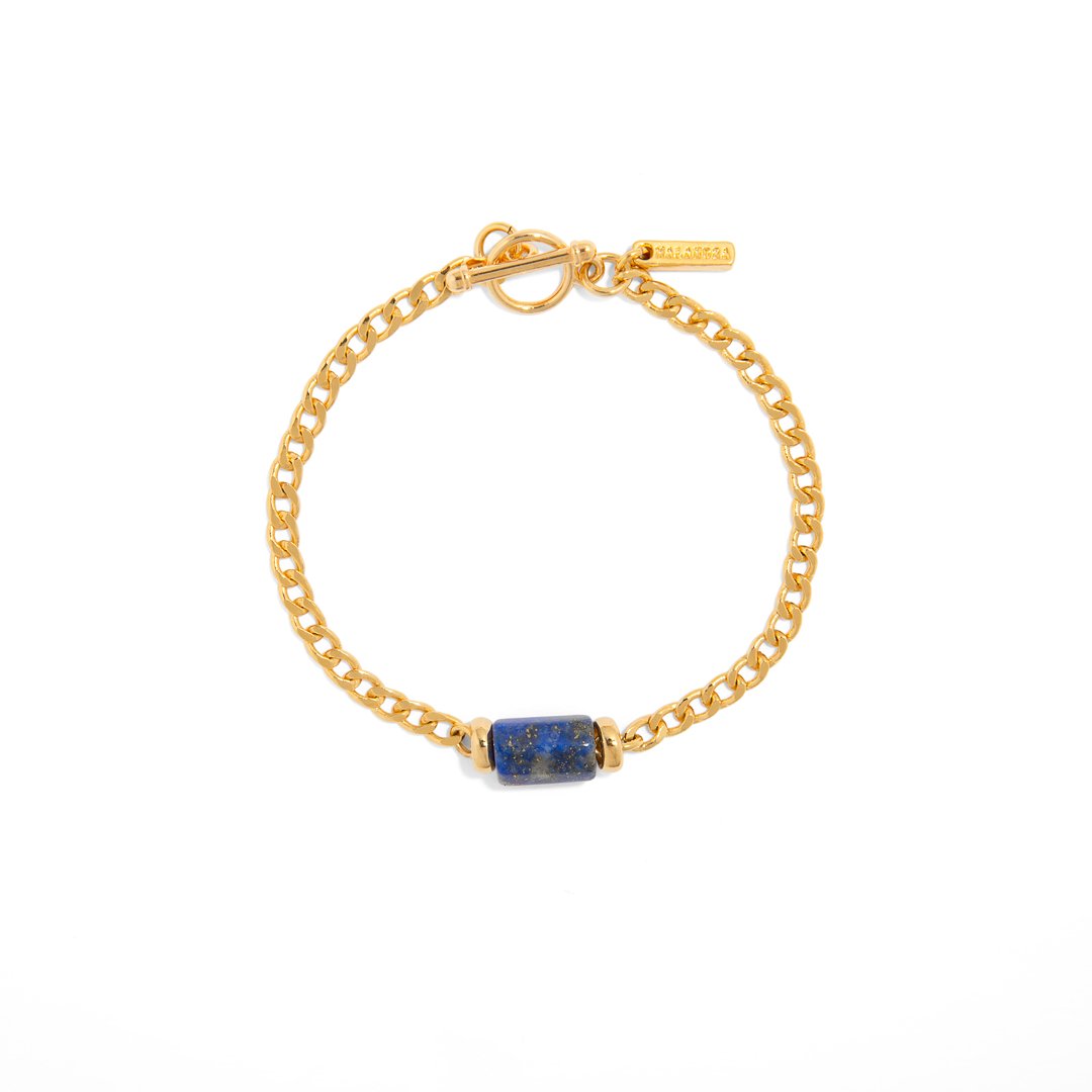 LAPISLAZULI AURA BRACELET - PULSERAS - Malandra Jewelry - TP1614
