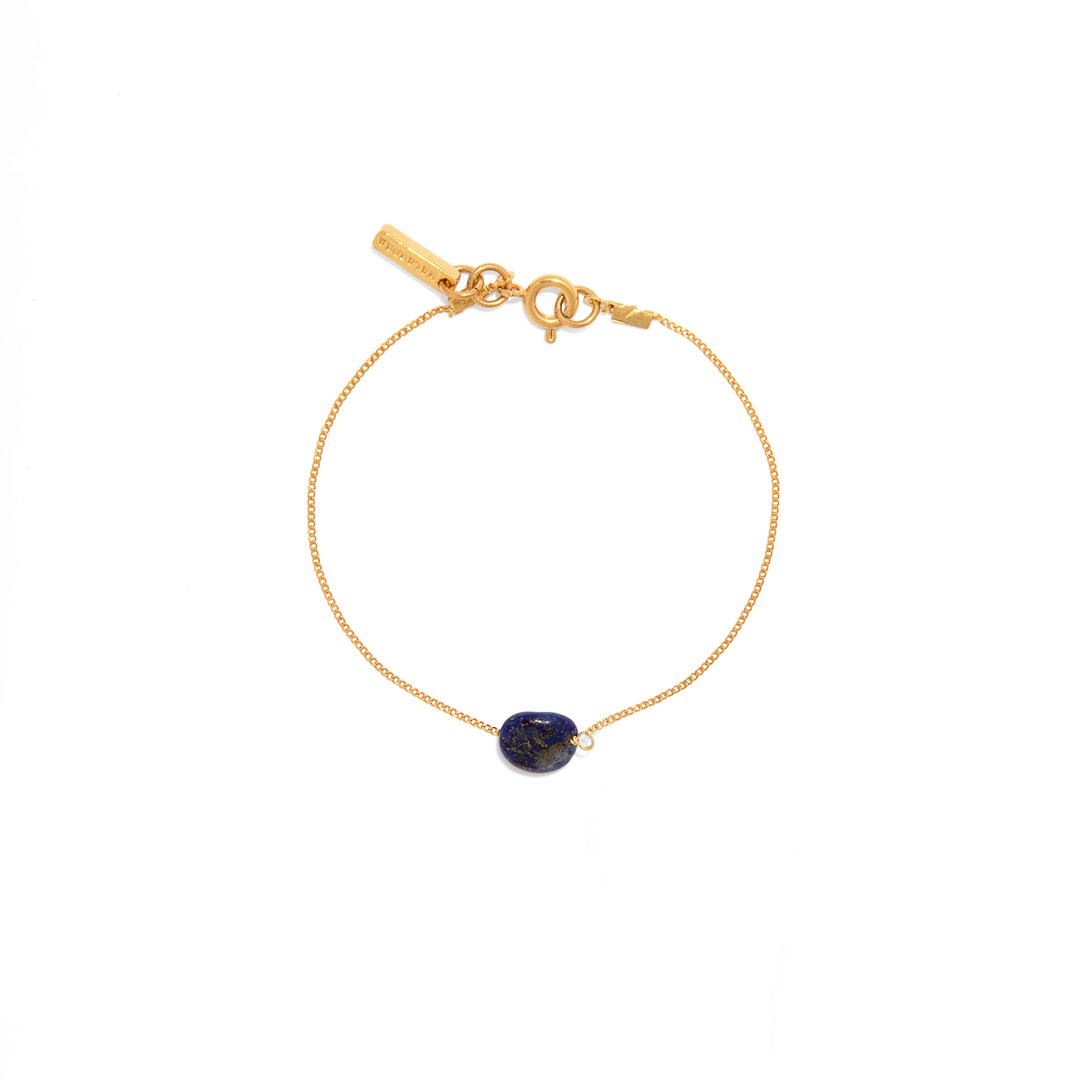 LAPISLAZULI GRATITUD BRACELET - PULSERAS - Malandra Jewelry - TP1651