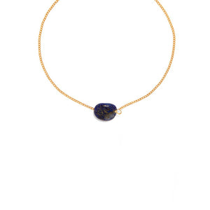 LAPISLAZULI GRATITUD BRACELET - PULSERAS - Malandra Jewelry - TP1651