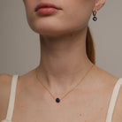 LAPISLAZULI GRATITUD NECKLACE - COLLARES - Malandra Jewelry - TC1640