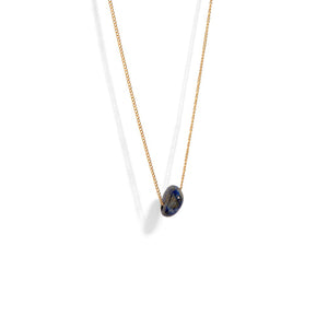 LAPISLAZULI GRATITUD NECKLACE - COLLARES - Malandra Jewelry - TC1640