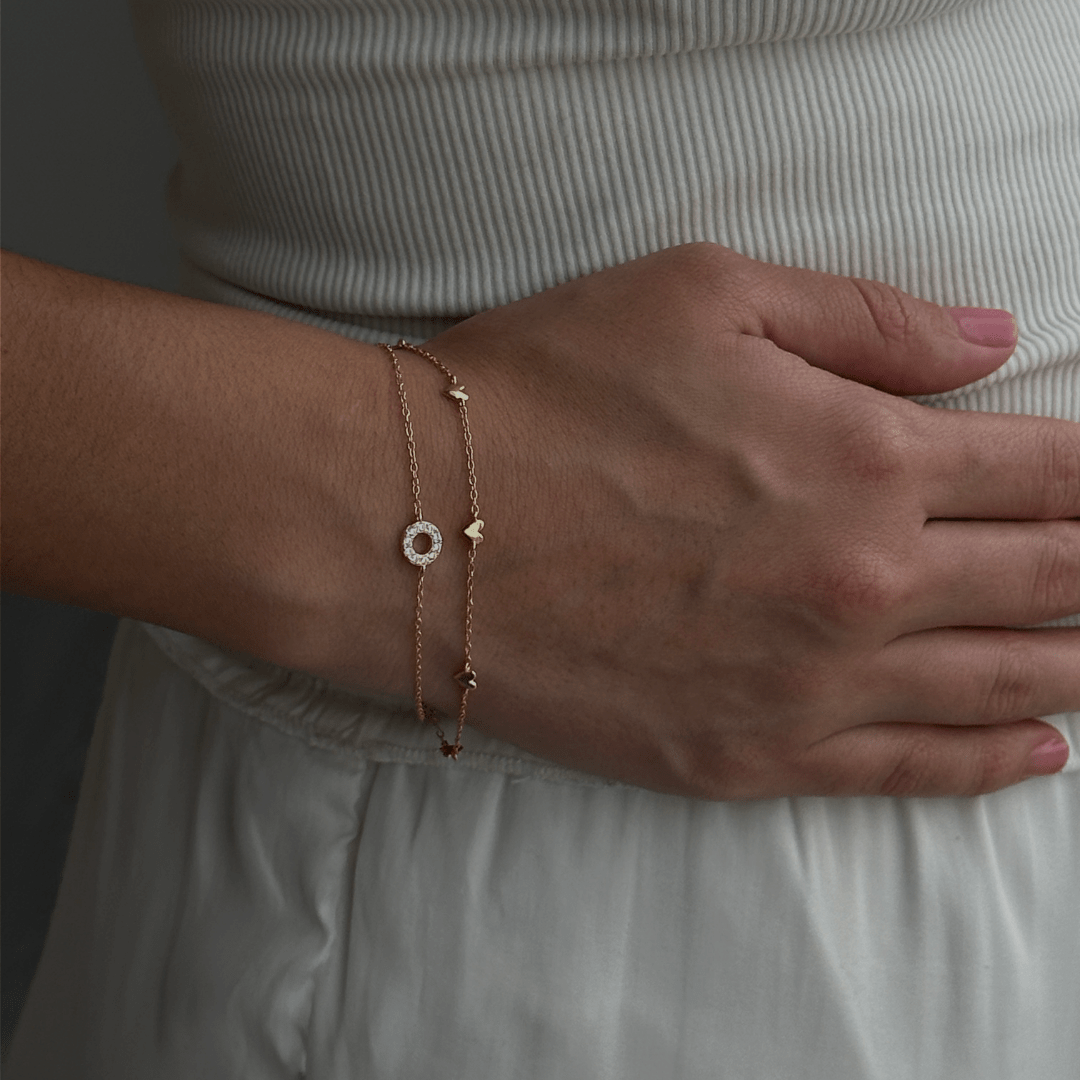 LOVELY HEARTS BRACELET - PULSERAS - Malandra Jewelry - ERP117 - 60602201344C