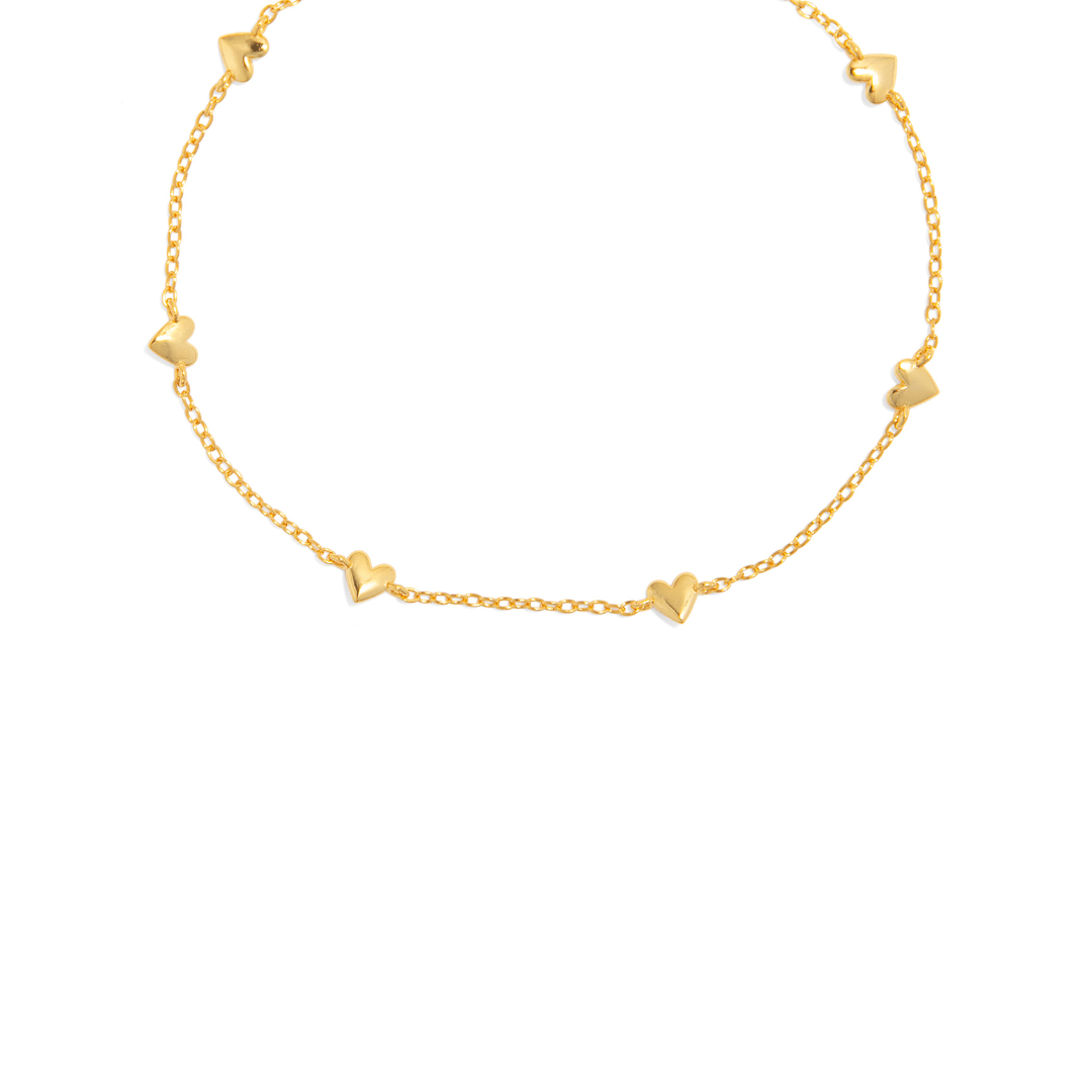 LOVELY HEARTS BRACELET - PULSERAS - Malandra Jewelry - ERP117 - 60602201344C
