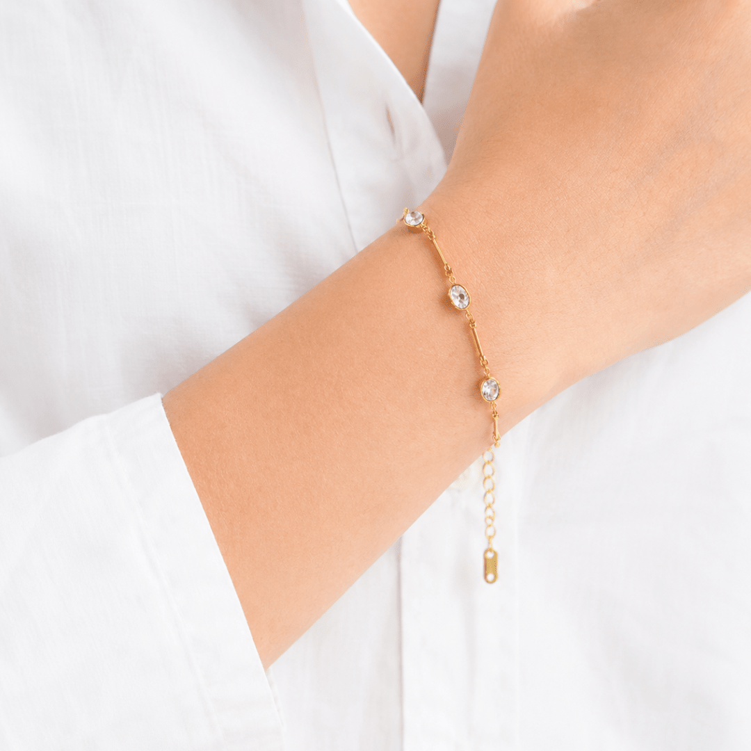 LUCENT DROP BRACELET - PULSERAS - Malandra Jewelry - EUWP566-JDB0301341
