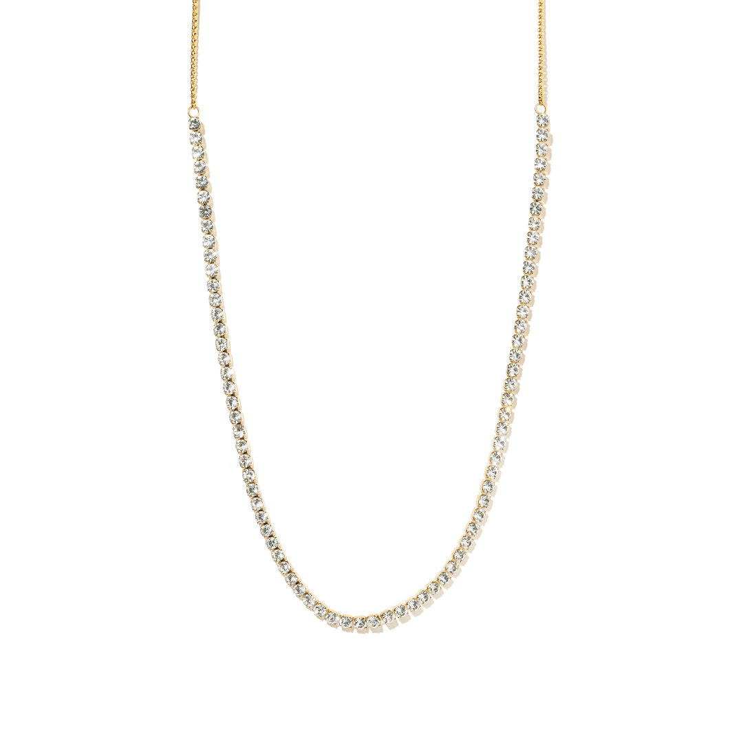 LUMIÈRE TENNIS NECKLACE - COLLARES - Malandra Jewelry - EUWC271-JDN0112048