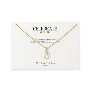 LUMINA CRYSTAL NECKLACE - COLLARES - Malandra Jewelry - TC2276
