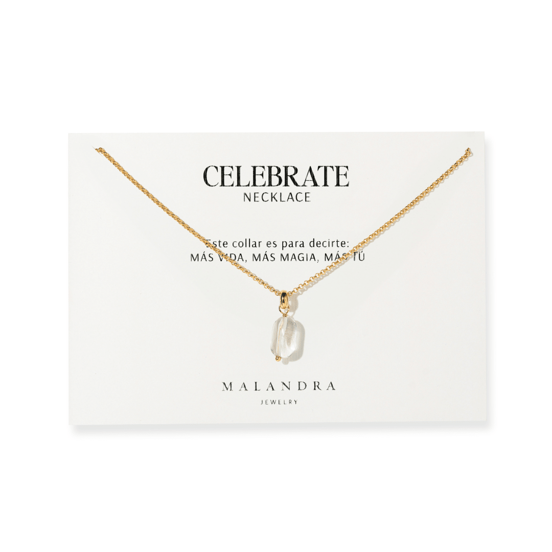 LUMINA CRYSTAL NECKLACE - COLLARES - Malandra Jewelry - TC2276