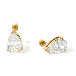 LUMINOUS DROP EARRINGS - ARETES - Malandra Jewelry - EUWA330-JDE0308029-3