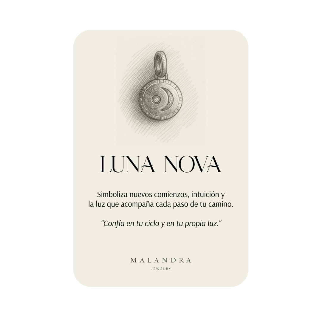 LUNA NOVA - DIJES - Malandra Jewelry - EYHD60-MODEL 3 BIG CHARM