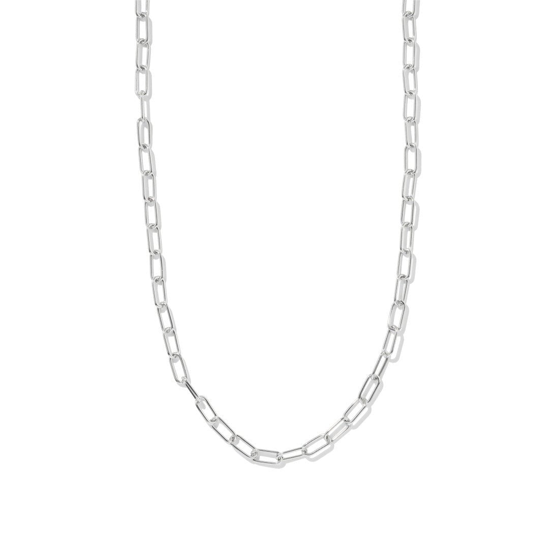 LUX CHAIN SILVER NECKLACE - COLLARES - Malandra Jewelry - EYHC178.P