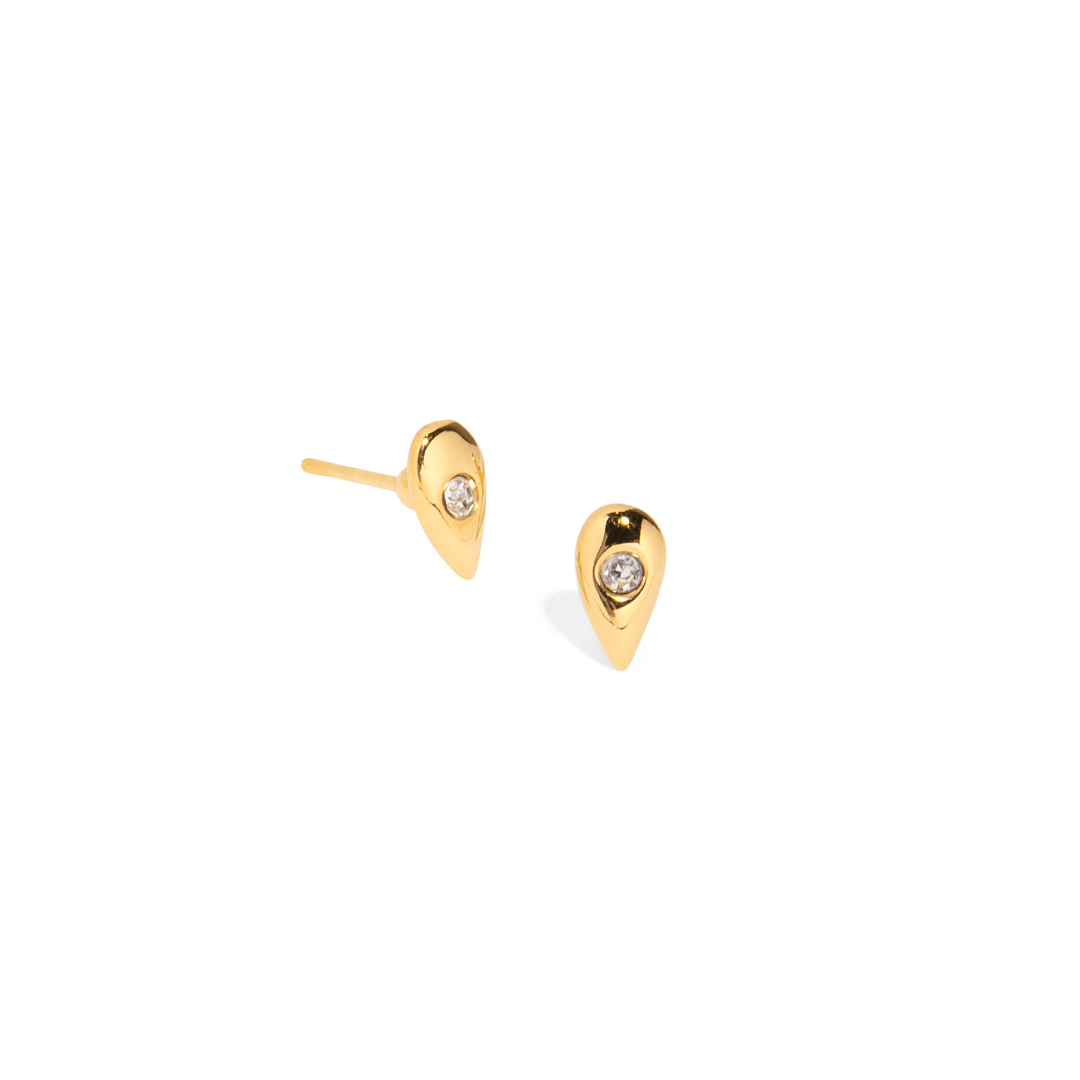 LUXE DROP EARRINGS - ARETES - Malandra Jewelry - VCA242 - 4026