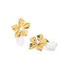 LUXE FLORAL BAROQUE EARRINGS - ARETES - Malandra Jewelry - EUWA199 - JDEW2409021