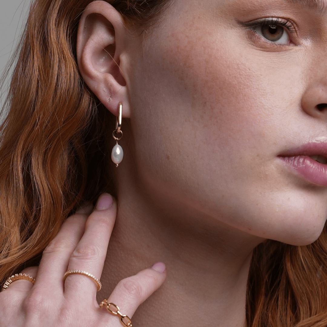 LUXE PEARL EARRINGS SET - ARETES - Malandra Jewelry - TA1934