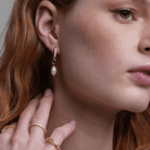 LUXE PEARL EARRINGS SET - ARETES - Malandra Jewelry - TA1934