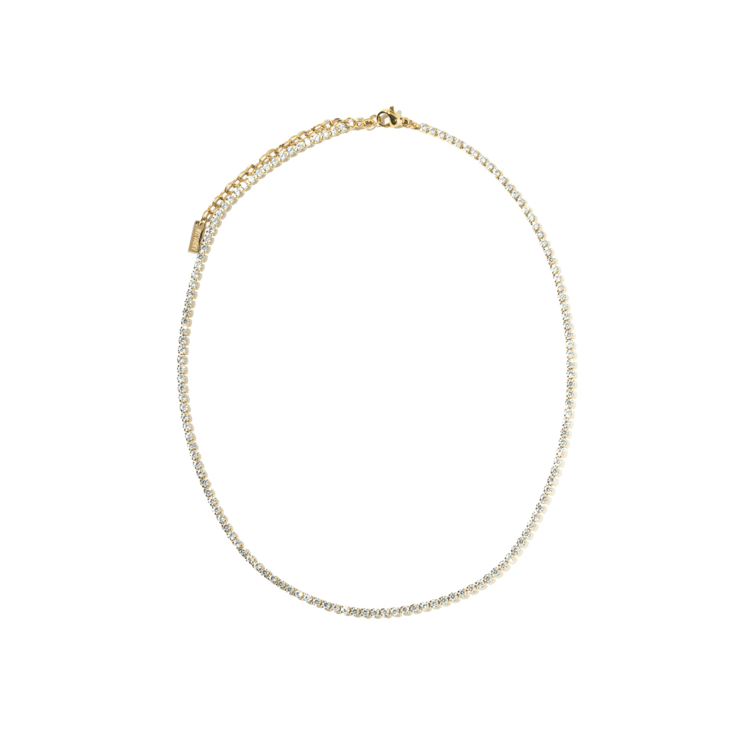 LUXE TENNIS ICON NECKLACE - COLLARES - Malandra Jewelry - EUWC238 - DZJDN202506232NINA
