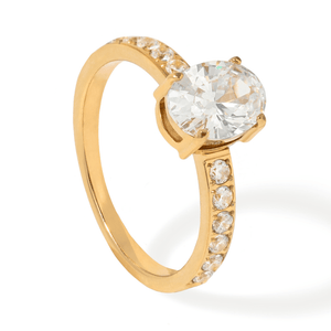 MAJESTIC EMERALD RING - ANILLOS - Malandra Jewelry - EUWR538.6-JDR0307009-6