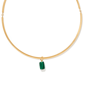 Malachite Gaia Choker - COLLARES - Malandra Jewelry - TC2565