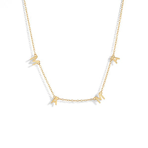 MAMA GOLDEN NECKLACE - COLLARES - Malandra Jewelry - ERC39-G60301511708C