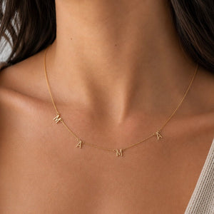 MAMA GOLDEN NECKLACE - COLLARES - Malandra Jewelry - ERC39-G60301511708C