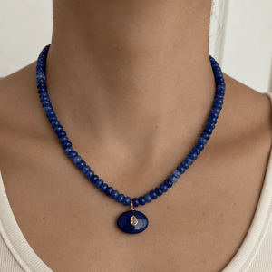 Marine Jasper Gaia Necklace - COLLARES - Malandra Jewelry - TC2623