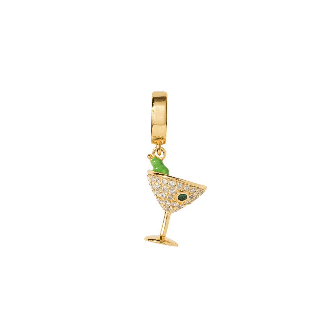 MARTINI CHARM - DIJES - Malandra Jewelry - EYHD113-3D MARTINI