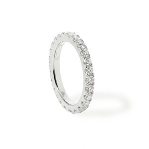 Milano Classic Pavé Ring - ANILLOS - Malandra Jewelry - EHR1.4