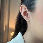 MILANO ESSENTIAL SPARK HUGGIES - ARETES - Malandra Jewelry - ERA66-60204820085C