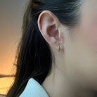 MILANO ESSENTIAL SPARK HUGGIES - ARETES - Malandra Jewelry - ERA66-60204820085C